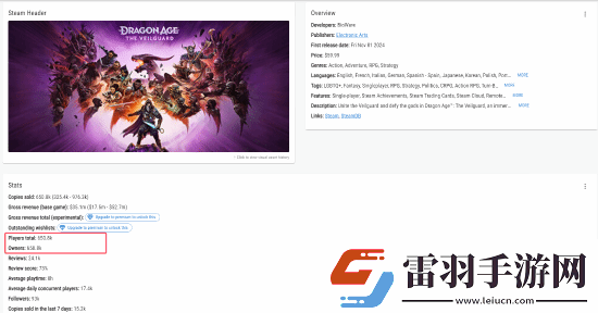 僅用兩天！潛行者2銷(xiāo)量現(xiàn)已超越龍騰世紀(jì)4