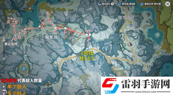 原神5.2愚人眾先遣隊分布圖愚人眾先遣隊速刷路線