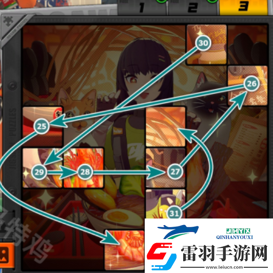 絕區(qū)零贈爾麗都第五天拼圖怎么完成