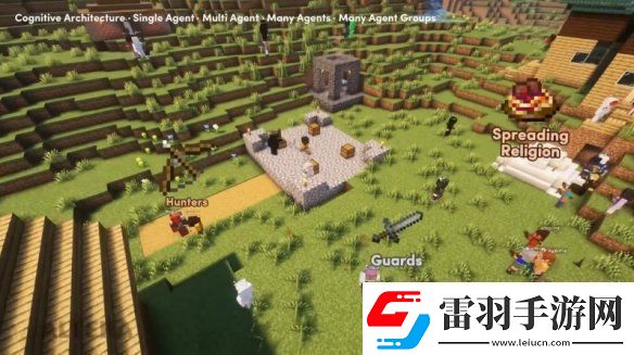 世界首個(gè)AI文明誕生!1000個(gè)AI在minecraft建造社會(huì)