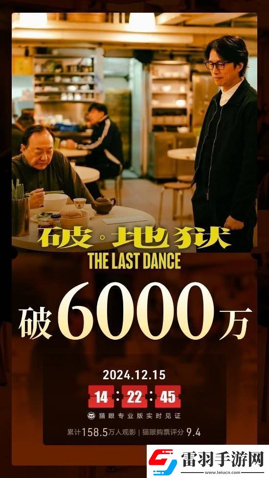 黃子華新片破·地獄票房突破6000萬！豆瓣評分8.6