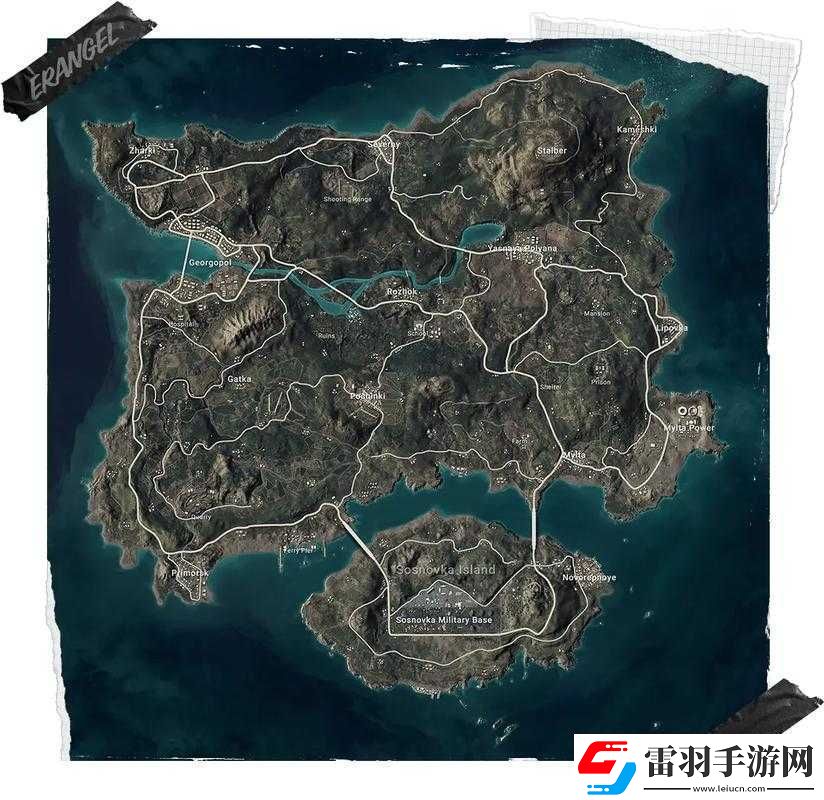 絕地求生4x4新地圖‘薩諾’及其小地圖詳細(xì)名稱(chēng)全面介紹