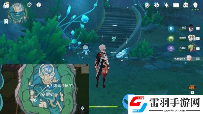 原神4.0版本楓丹6個跟隨光標(biāo)寶箱