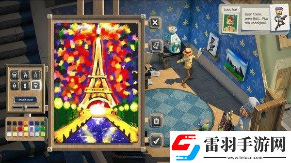 獨(dú)立休閑模擬繪畫游戲饑餓派畫家2Steam頁面上線
